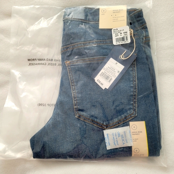 NWT Universal Thread Brand, High Rise Super Skinny Size 0 Long - Picture 6 of 11